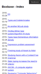 Mobile Screenshot of boxbase.org